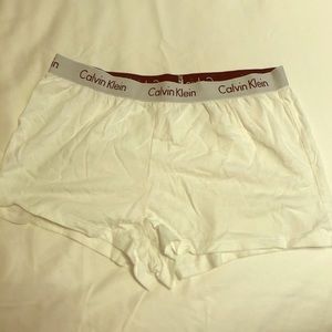 Calvin Klein lounge/pajama shorts